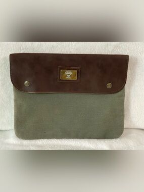 Origaudio Pismo Pouch green brown travel bag pouch
